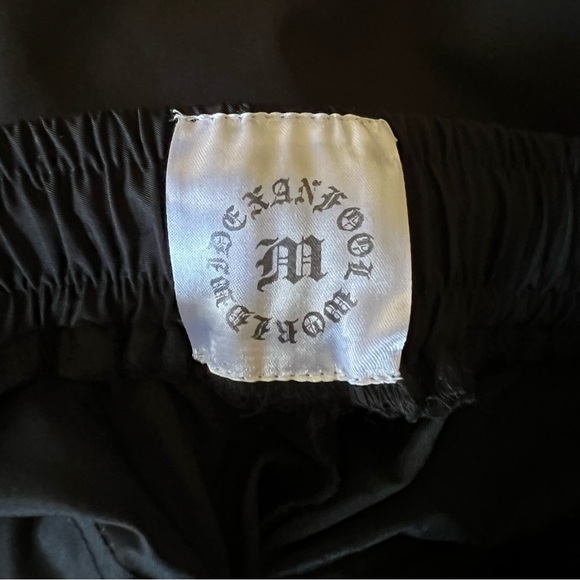 ◼️XANFOOL: Men’s size M, black tactical shorts w/pockets & stretchy waistband◼️ - Picture 3 of 10